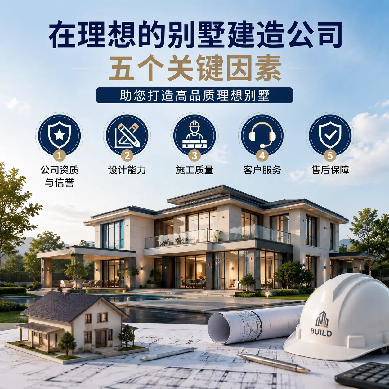 在 黔西 找到理想别墅建造公司的五个关键因素