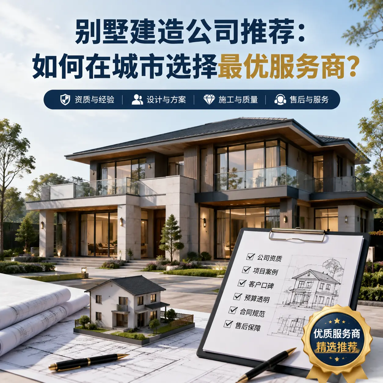 别墅建造公司推荐:如何在 黔西 选择最优服务商?