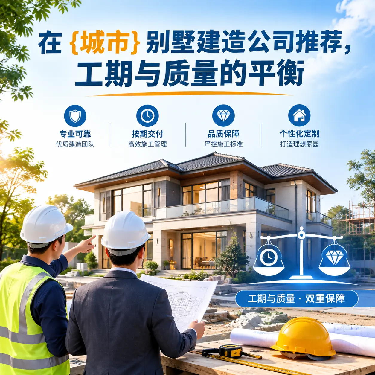 在 黔西 别墅建造公司推荐,工期与质量的平衡