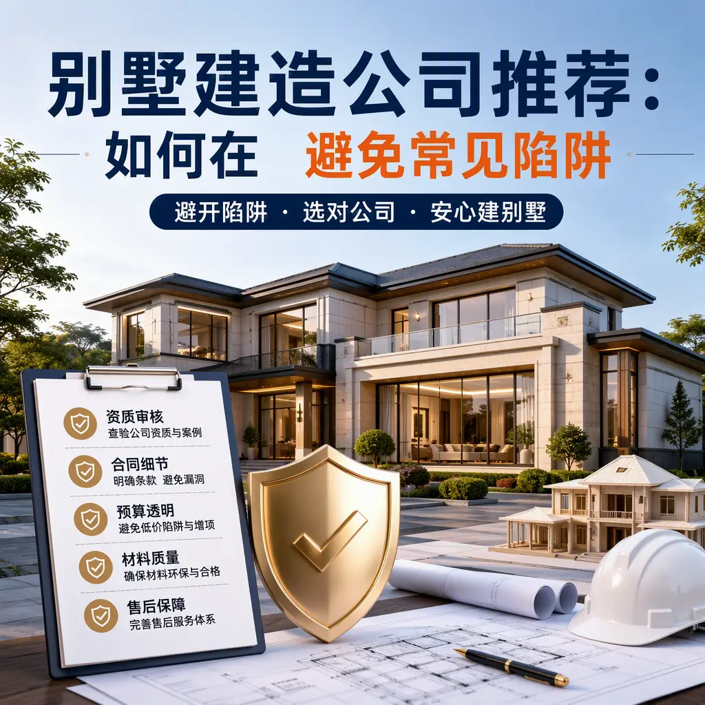 别墅建造公司推荐：如何在 黔西 避免常见陷阱