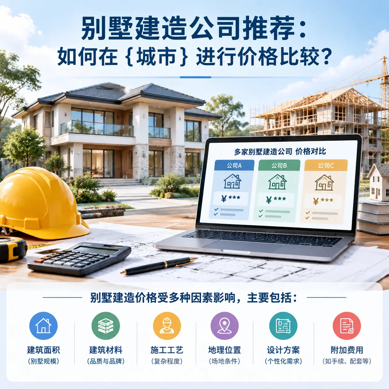 别墅建造公司推荐:如何在 黔西 进行价格比较?