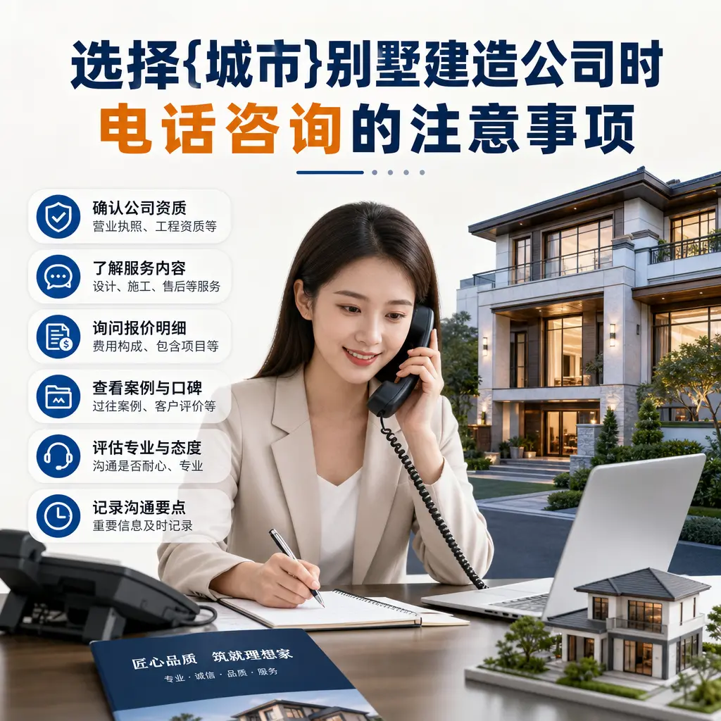 选择黔西别墅建造公司时，电话咨询的注意事项