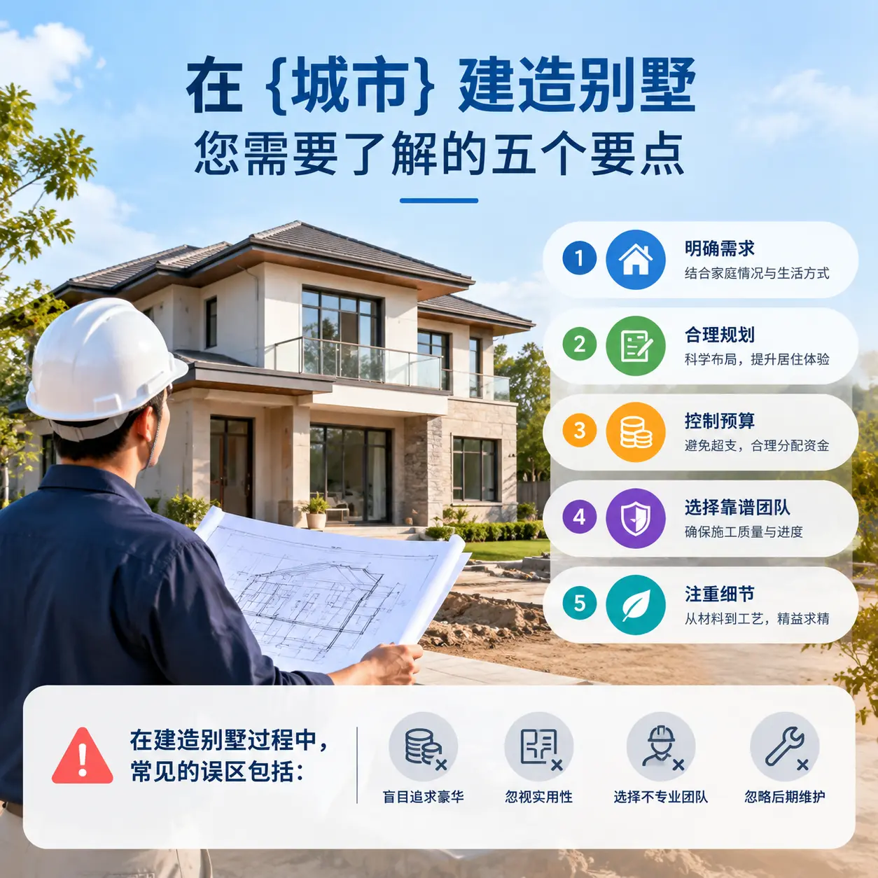 在 黔西 建造别墅,您需要了解的五个要点
