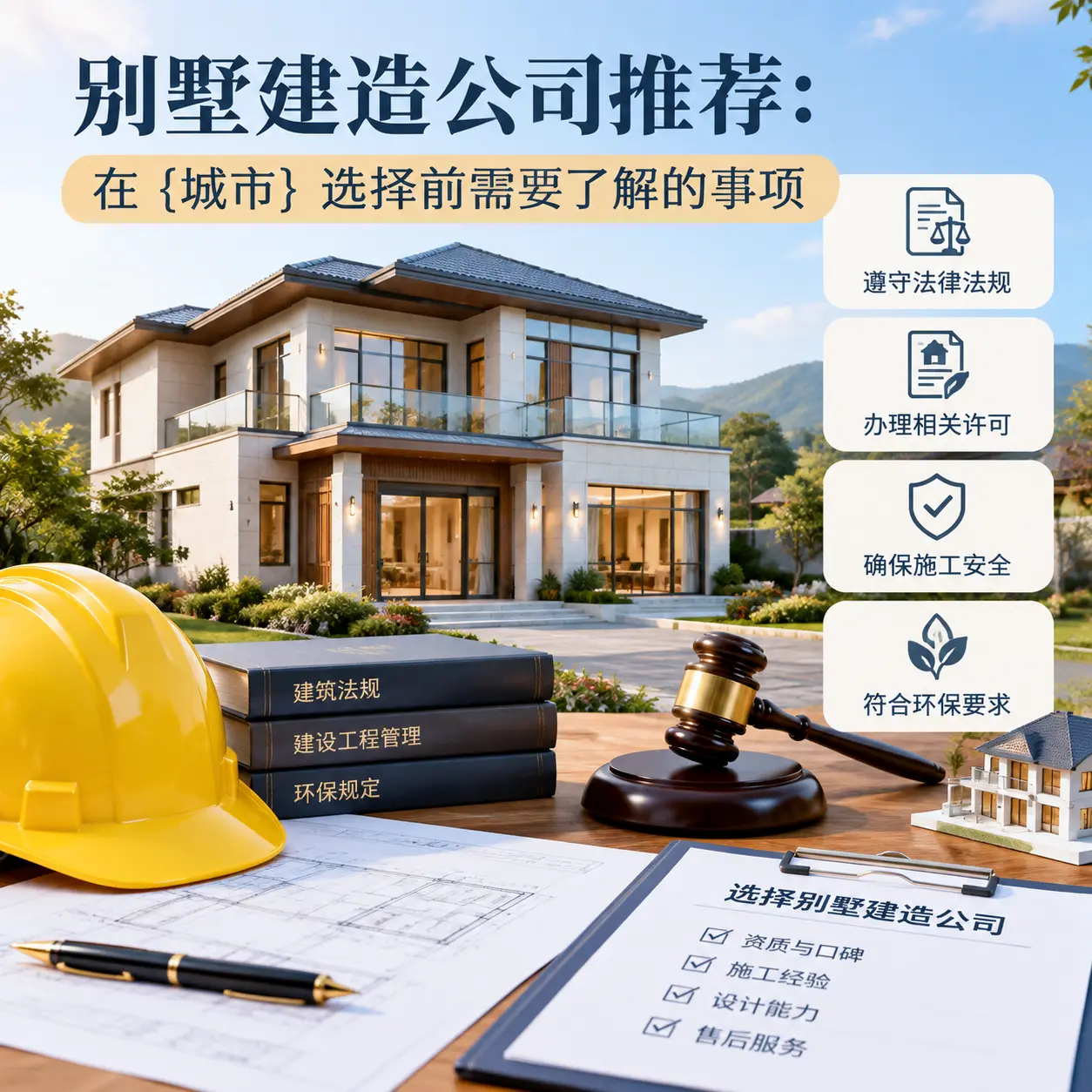 别墅建造公司推荐:在 黔西 选择前需要了解的事项