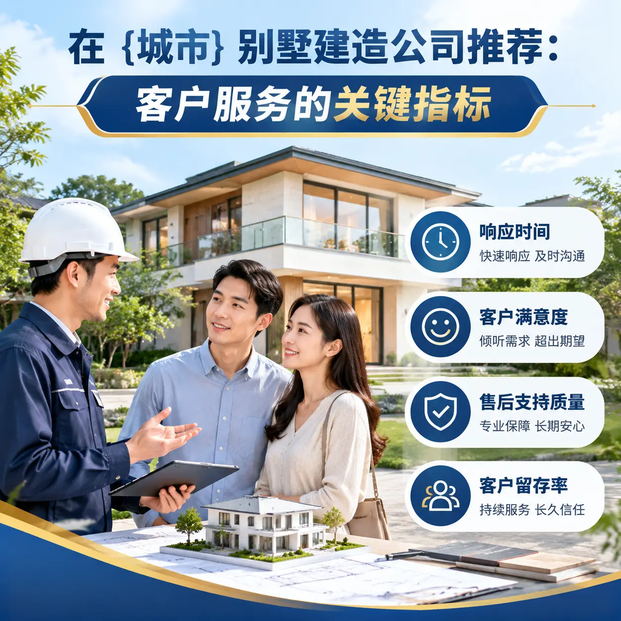 在 黔西 别墅建造公司推荐:客户服务的关键指标