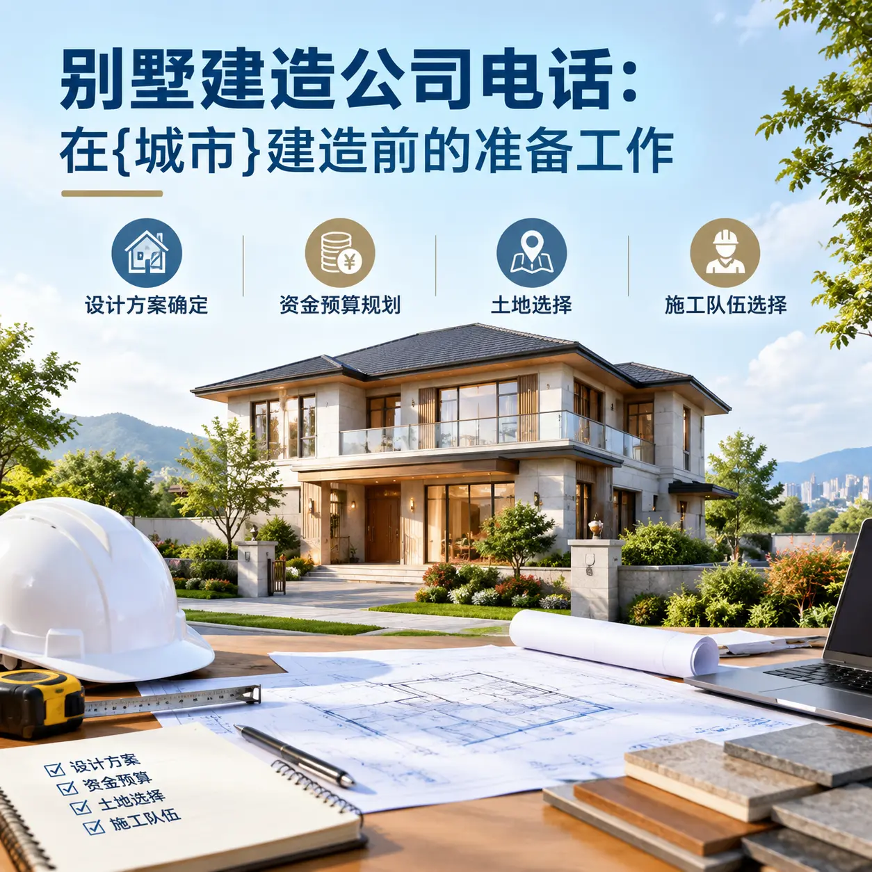 别墅建造公司电话:在黔西建造前的准备工作
