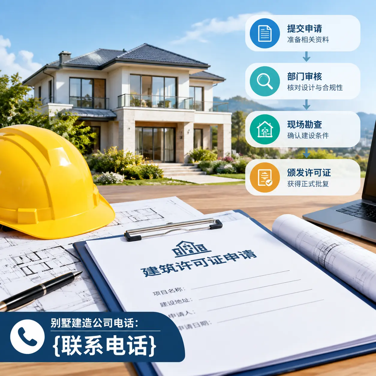别墅建造公司电话:在黔西建造前的准备工作
