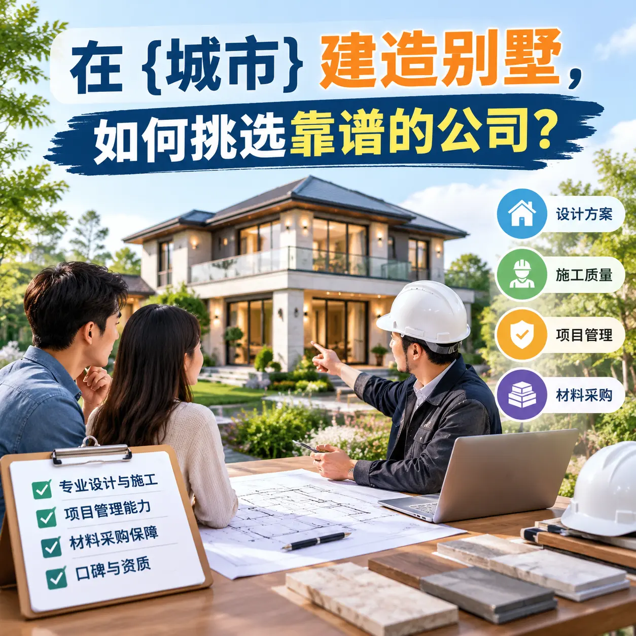 在 黔西 建造别墅，如何挑选靠谱的公司？
