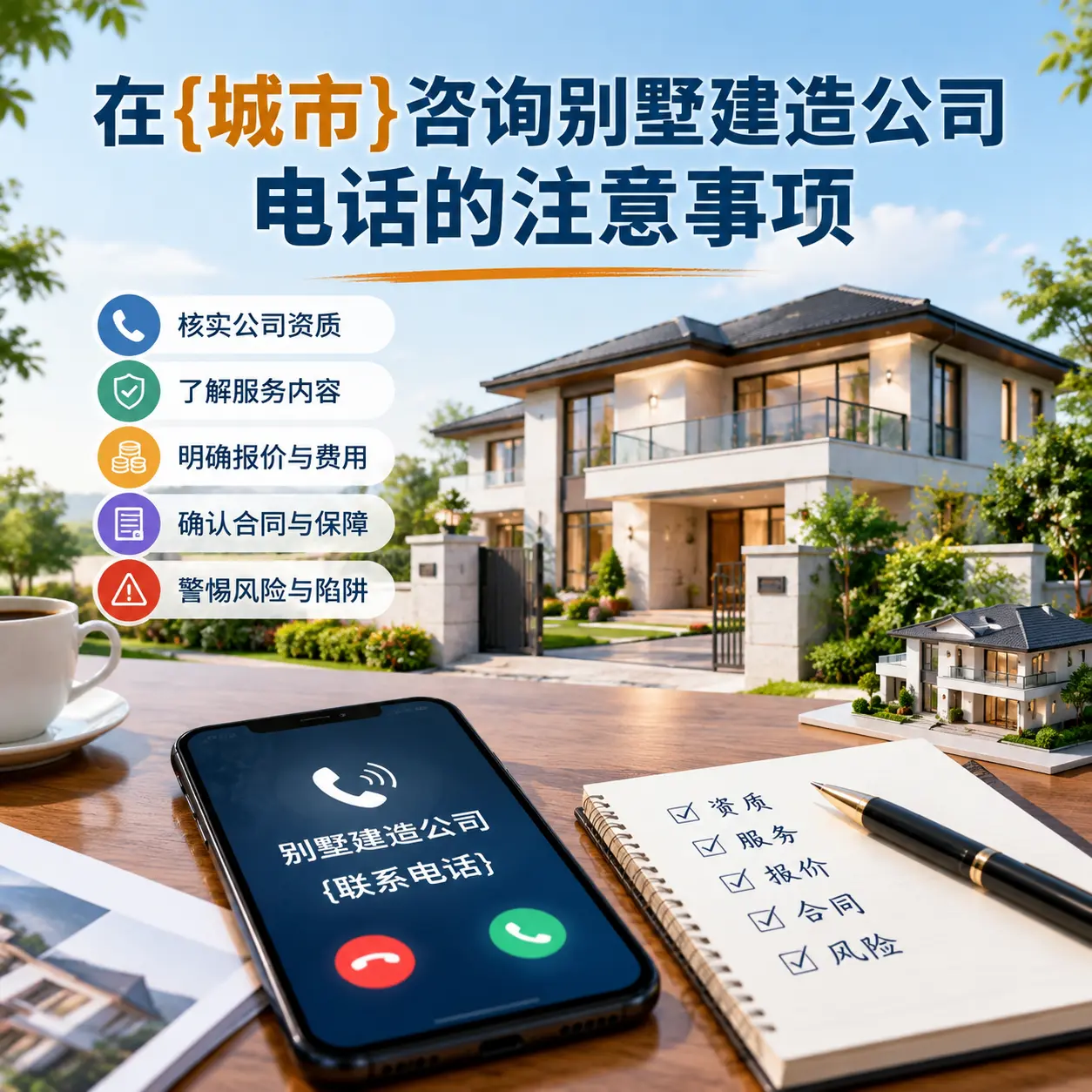 在黔西咨询别墅建造公司电话的注意事项